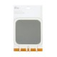 Espejo antiempañante blanco 16.5 x 16.5 cm