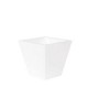 Maceta Clavel blanca 30x30x28 cm
