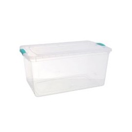 Caja plastica 61 lts con clip en lateral