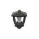 Arbotante Habana 60W gris 1luz E27 metal Up IP44 25cm
