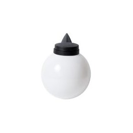 Arbotante exterior Roma 60W negro 1luz E27 metal IP44 25cm