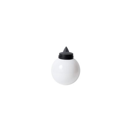Arbotante exterior Roma 60W negro 1luz E27 metal IP44 25cm