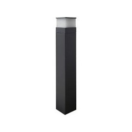 Mini poste led 5W cálida gris oscuro