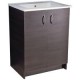 Mueble de baño sin espejo roble dakar