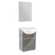 Mueble de baño Infinity con espejo gris