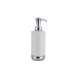 Dispensador York blanco cromo