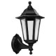 Arbotante Venecia 60W negro 1luz E27 metal IP44 35cm