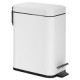 Papelero Diseno 6Lt Blanco