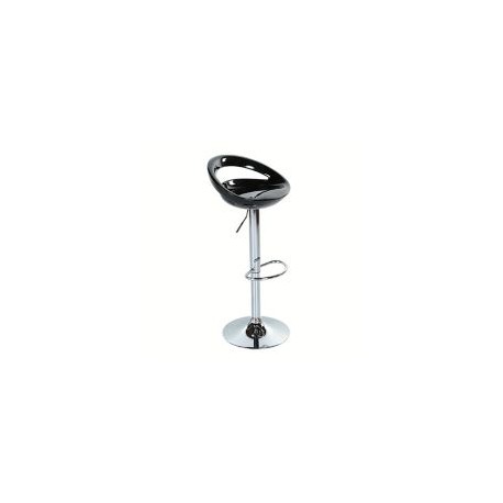 Silla bar de media Negra