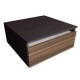 Cajonera con 1 compartimento 60 cm Chocolate