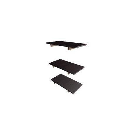 Kit de 3 entrepaños de 30 cm Chocolate