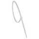 Sujetacable blanca 300x3.6 mm 50 unidades
