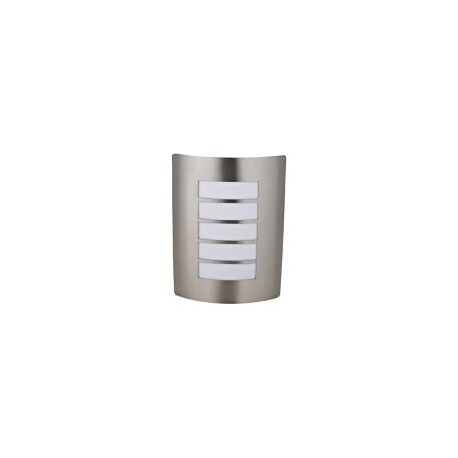 Arbotante exterior Austin 15W plata 1luz E27 IP44 20cm