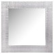 Espejo decorativo plata 40x40 cm