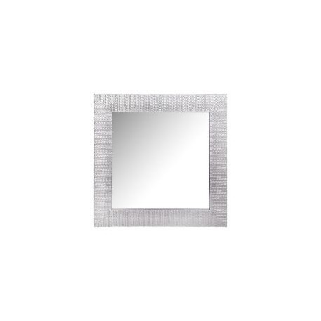 Espejo decorativo plata 40x40 cm