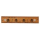 Perchero AntiqueWaln con 4 sostenedores