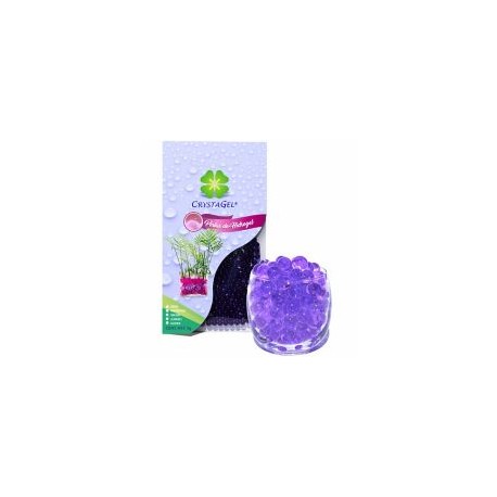 Perlas de hidrogel deshidratadas morada 5 g