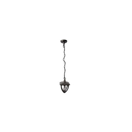 Farol Colgante 60W Habana gris 1luz E27 metal IP44 90cm