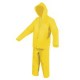 Impermeable amarillo c/gorro de PVC