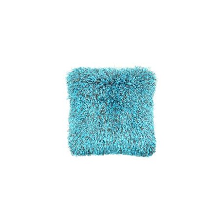 Cojín Shaggy Abundance azul 43x43 cm