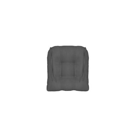 Cojin para silla loneta gris
