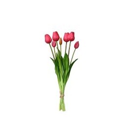 Bouquet De Tulipanes Fiusha Artificial