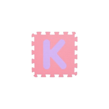 Tapete goma armable Letras 30x30 cm
