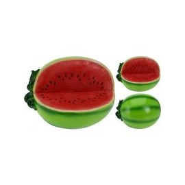 Sandia de resina decorativa