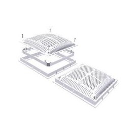 Rejilla c/marco 12" X 12"