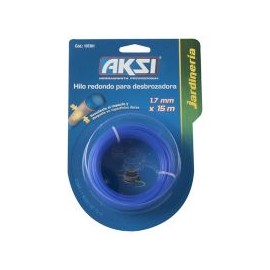 Hilo redondo para desbrozadora de 1.65 mm. x 15 m.