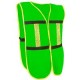 Chaleco de malla con reflejante verde