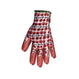 Guante m d/poliéster-látex