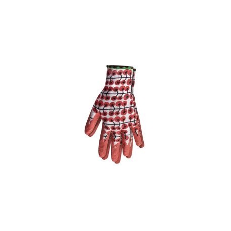 Guante m d/poliéster-látex