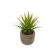 Arreglo de suculenta Yuca artificial c/maceta