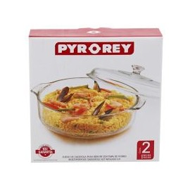 Cacerola C/ Tapa Vidrio 3L Pyro