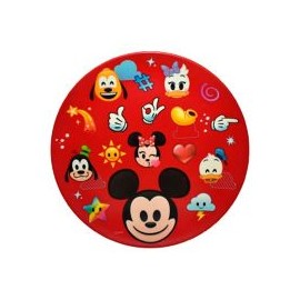 Plato trinche bambú Mickey emoji