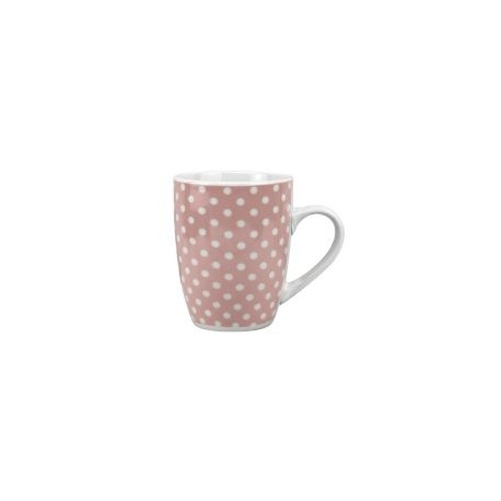 Mug Puntos Rosada