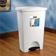 Bote de Basura Pedal Blanco 12 lts. Vanyplas
