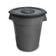 Contenedor con tapa 120 L gris