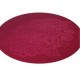 Mantel Redondo 1.80 Jacquard Rojo