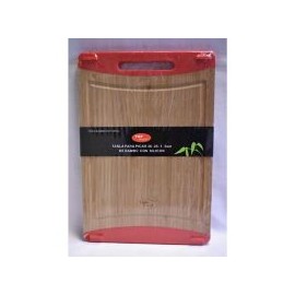 Tabla p/picar bambú 36x25 /silicon
