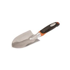 Pala para jardin de aluminio mango goma ergonómico