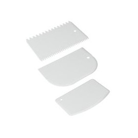 Set de espátulas para repostería 3 piezas