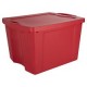 Caja organizadora 75lts rojo