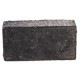Adoquín rectangulo negro 10x20x6cm