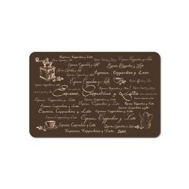 Mantel Expreso Capuchino de vinil