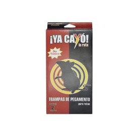 Trampa de pegamento para ratas con atrayente