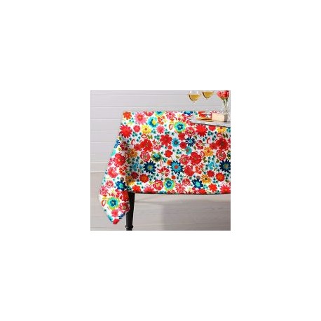 Mantel Rectangular 1.46X1.76 Flores Brazil