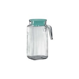 Jarra de vidrio Igloo 1200 ml., con tapa plástica