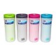 Vaso doble pared 500 ml liso pastel